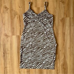Zebra Mini Dress
